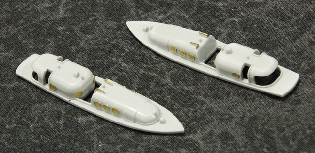 1/200戦艦『アリゾナ』トランぺッターモデル：艦載艇本体【2020年】