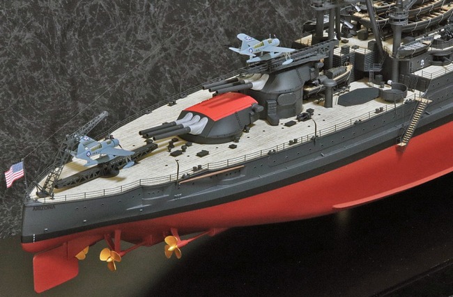 1/200戦艦『アリゾナ』トランぺッターモデル：完成写真、製作記まとめ【2020年】