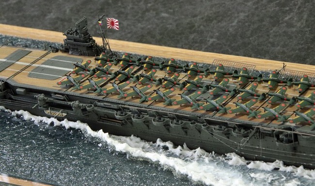 1/700航空母艦『瑞鶴』マリアナ沖海戦時：完成写真、製作記まとめ【2021年】