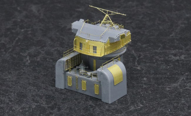 1/350戦艦『大和』タミヤリニューアル版プレミアムキット：副砲塔(後編)【2022年】