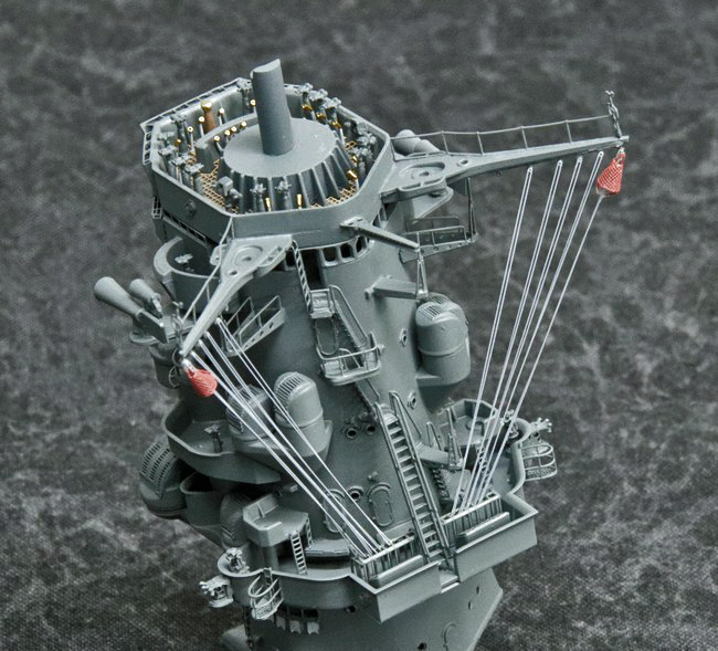 1/350戦艦『大和』タミヤリニューアル版プレミアムキット：前部艦橋(後編)【2022年】