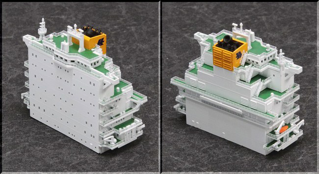 1/700コンテナ船『コロンボ エキスプレス』：小物類の組み立てと塗装【2022年】