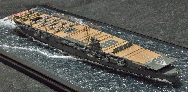 フジミ模型 1/700 航空母艦 心憎い 瑞鶴