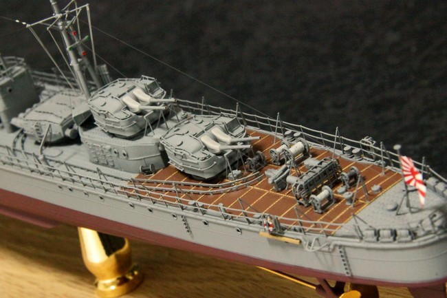 模型誌作例32】1/350駆逐艦「島風」 – 艦船模型製作代行モデル