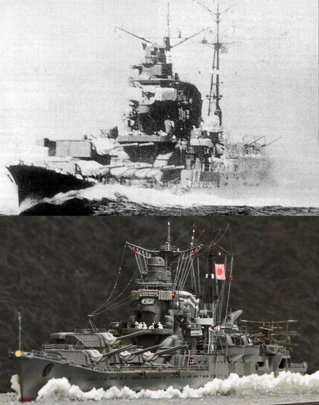 模型誌作例87】1/350重巡洋艦「筑摩」 – 艦船模型製作代行モデル ...