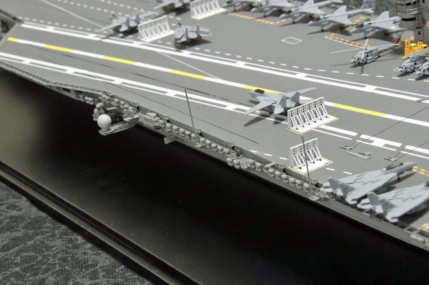 1/700航空母艦「CVN-71 セオドア・ルーズベルト」完成写真 その1 – 艦船模型製作代行モデルファクトリーハイギヤード